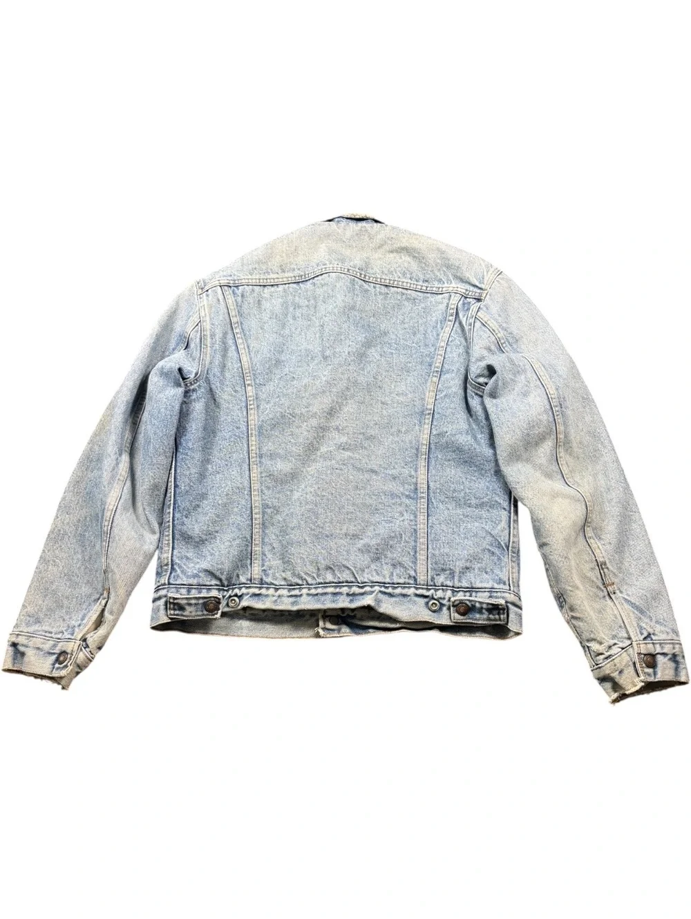 Levi’s Vintage 80s Type 3 Sherpa Lined Denim Trucker Jacket